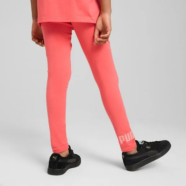 Puma Kids Essentials No 1 Logo Big 039 Leggings Peach Frost 8211 Kids
