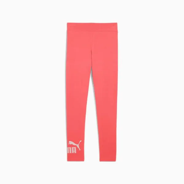 Puma Kids Essentials No 1 Logo Big 039 Leggings Peach Frost 8211 Kids
