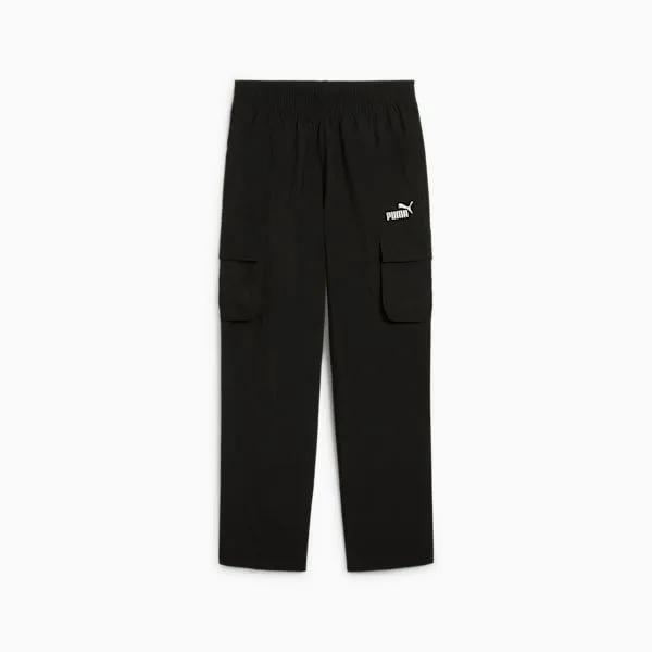 Puma Kids Essentials No 1 Logo Big 039 Woven Cargo Pants Puma Black 8211 Kids Puma Kids Essentials No 1 Logo Big 039 Woven Cargo Pants Puma Black 8211 Kids