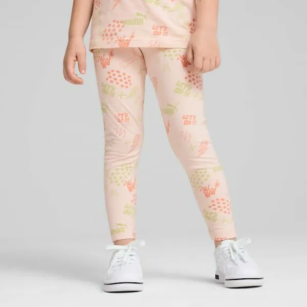 Puma Kids Essentials PUMA FC Little 039 Leggings Island Pink 8211 Kids