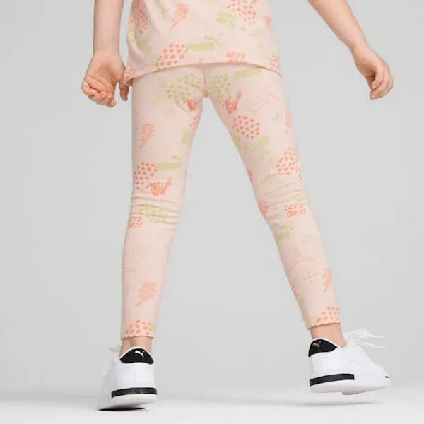 Puma Kids Essentials PUMA FC Little 039 Leggings Island Pink 8211 Kids