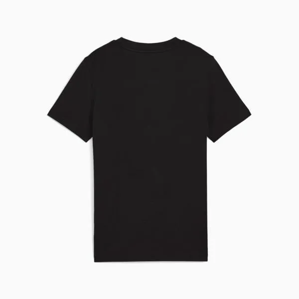 Puma Kids Essentials Script Big 039 Tee Puma Black 8211 Kids