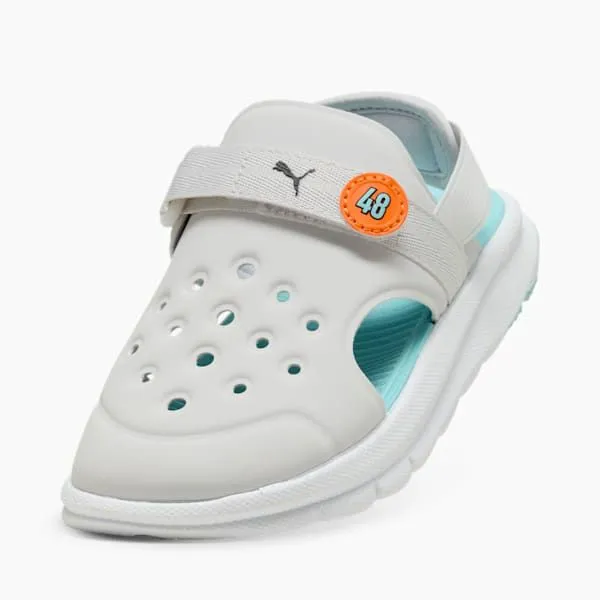 Puma Kids Evolve Poised 2 Race Little 039 Slides Feather Graysafe Lakeorange Glopuma White 8211 Kids Puma Kids Evolve Poised 2 Race Little 039 Slides Feather Graysafe Lakeorange Glopuma White 8211 Kids