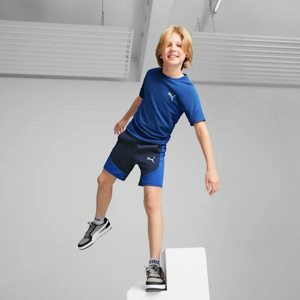 Puma Kids EvoSTRIPE Big 039 Shorts Club Navy 8211 Kids
