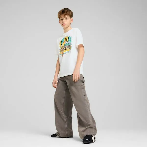 Puma Kids Graphics Big Tee III Puma White 8211 Kids