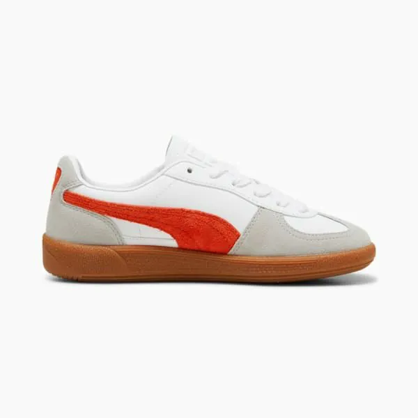 Puma Kids Palermo Leather Big 039 Sneakers Puma Whiteredmazinggum 8211 Kids