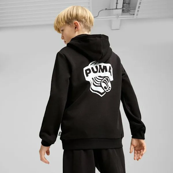 Puma Kids Posterize Basketball Big 039 Hoodie Puma Black 8211 Kids