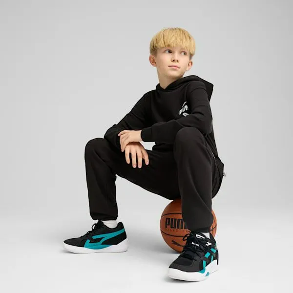 Puma Kids Posterize Basketball Big 039 Hoodie Puma Black 8211 Kids