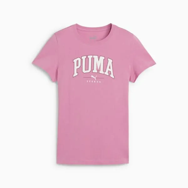 Puma Kids PUMA Squad Big 039 Tee Mauved Out 8211 Kids