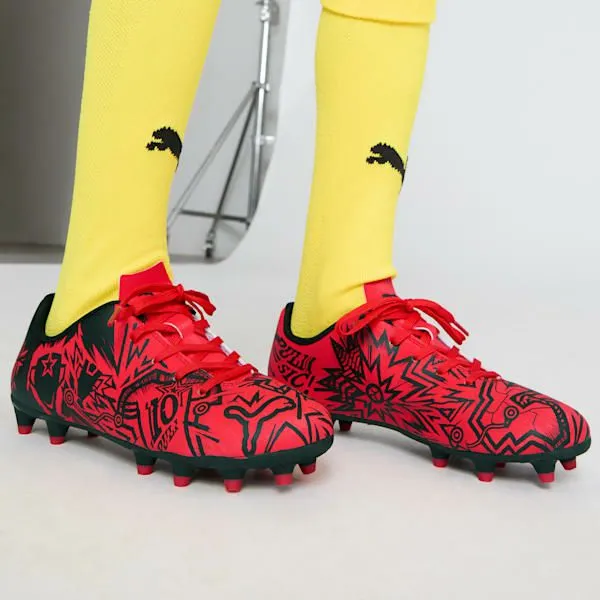 Puma Kids PUMA X CHRISTIAN PULISIC TACTO II 039 FirmArtificial Ground Soccer Cleats Puma Redpuma Black 8211 Kids Puma Kids PUMA X CHRISTIAN PULISIC TACTO II 039 FirmArtificial Ground Soccer Cleats Puma Redpuma Black 8211 Kids