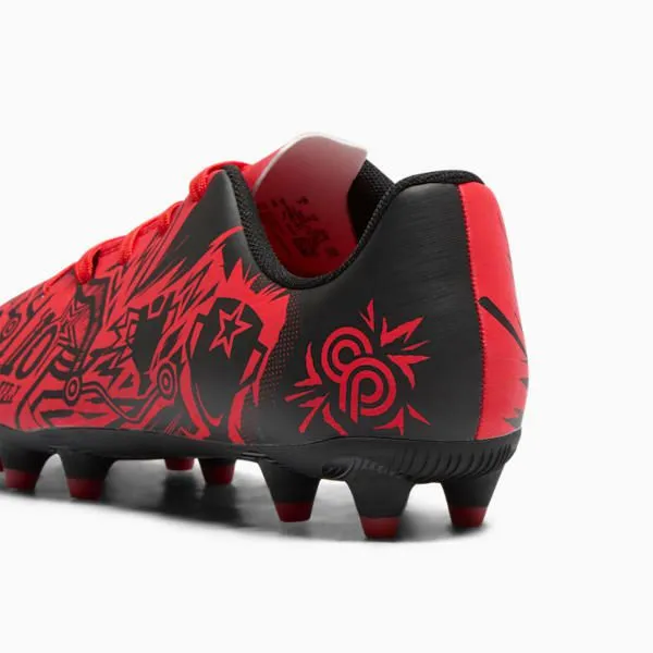 Puma Kids PUMA X CHRISTIAN PULISIC TACTO II 039 FirmArtificial Ground Soccer Cleats Puma Redpuma Black 8211 Kids Puma Kids PUMA X CHRISTIAN PULISIC TACTO II 039 FirmArtificial Ground Soccer Cleats Puma Redpuma Black 8211 Kids