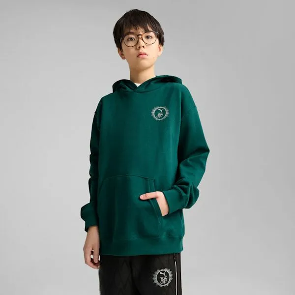 Puma Kids PUMA X HARRY POTTER Big 039 Releaxed Graphic Hoodie Dark Myrtle 8211 Kids Puma Kids PUMA X HARRY POTTER Big 039 Releaxed Graphic Hoodie Dark Myrtle 8211 Kids