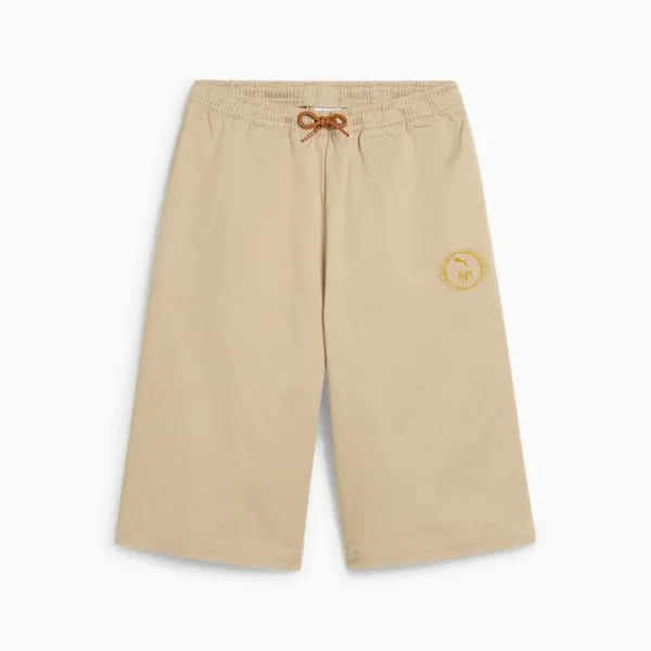 Puma Kids PUMA X HARRY POTTER Big 039 Woven Jorts Toasted Almond 8211 Kids