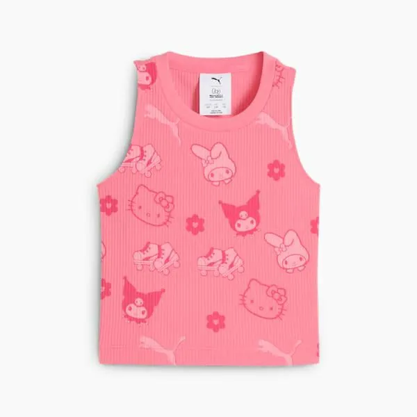 Puma Kids PUMA X HELLO KITTY AND FRIENDS Little 039 Ribbed Tank Top Magic Rose 8211 Kids Puma Kids PUMA X HELLO KITTY AND FRIENDS Little 039 Ribbed Tank Top Magic Rose 8211 Kids