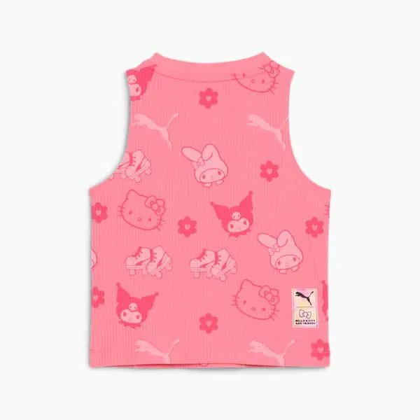 Puma Kids PUMA X HELLO KITTY AND FRIENDS Little 039 Ribbed Tank Top Magic Rose 8211 Kids Puma Kids PUMA X HELLO KITTY AND FRIENDS Little 039 Ribbed Tank Top Magic Rose 8211 Kids