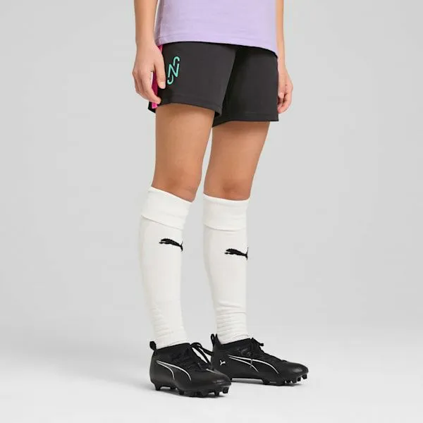 Puma Kids PUMA X NEYMAR Creativity Big 039 Soccer Shorts Dark Coal 8211 Kids