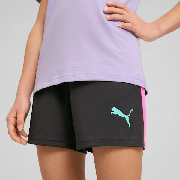 Puma Kids PUMA X NEYMAR Creativity Big 039 Soccer Shorts Dark Coal 8211 Kids