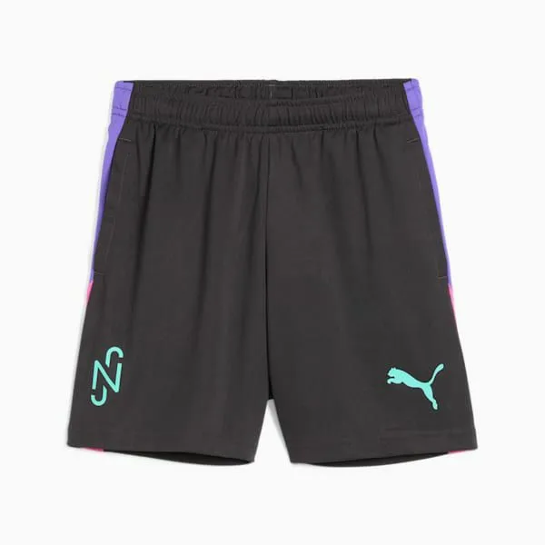 Puma Kids PUMA X NEYMAR Creativity Big 039 Soccer Shorts Dark Coal 8211 Kids