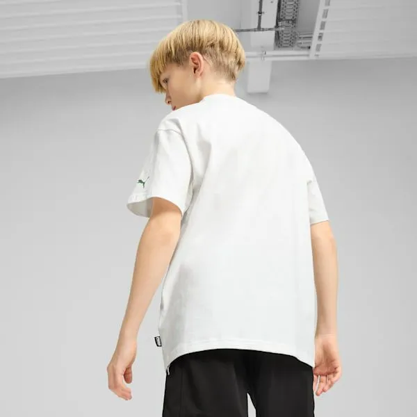 Puma Kids Rival Rage Big 039 Tee III Puma White 8211 Kids