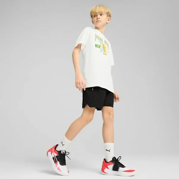 Puma Kids Rival Rage Big 039 Tee III Puma White 8211 Kids