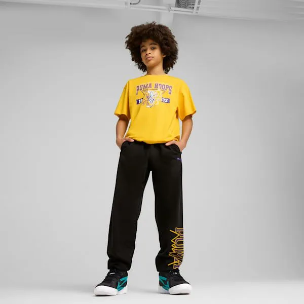 Puma Kids Rival Rage Big 039 Tee III Yellow Sizzle 8211 Kids