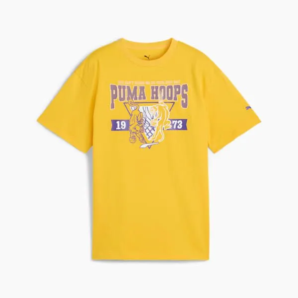 Puma Kids Rival Rage Big 039 Tee III Yellow Sizzle 8211 Kids