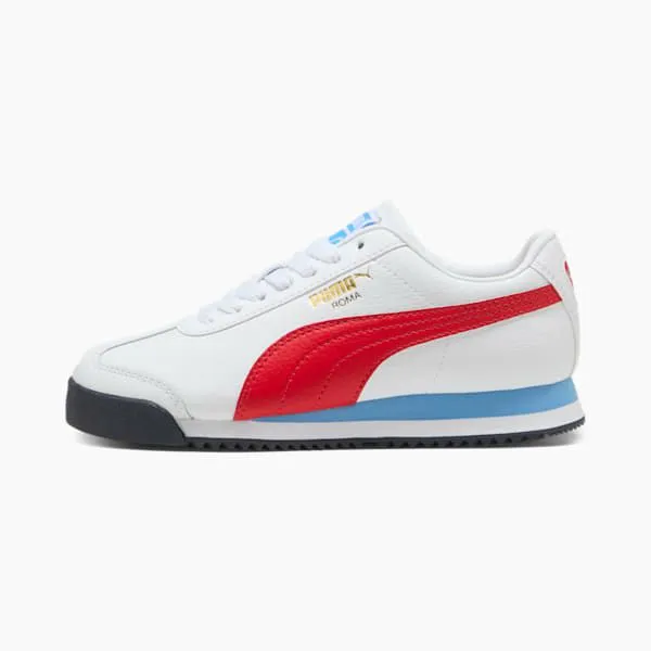 Puma Kids Roma 24 Standard Big 039 Sneakers Puma Whitefor All Time Red 8211 Kids Puma Kids Roma 24 Standard Big 039 Sneakers Puma Whitefor All Time Red 8211 Kids
