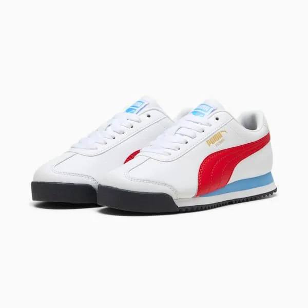 Puma Kids Roma 24 Standard Big 039 Sneakers Puma Whitefor All Time Red 8211 Kids Puma Kids Roma 24 Standard Big 039 Sneakers Puma Whitefor All Time Red 8211 Kids