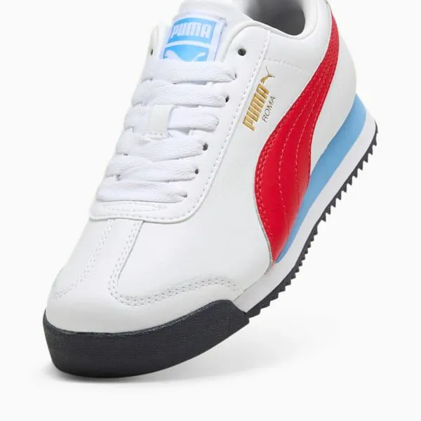 Puma Kids Roma 24 Standard Big 039 Sneakers Puma Whitefor All Time Red 8211 Kids Puma Kids Roma 24 Standard Big 039 Sneakers Puma Whitefor All Time Red 8211 Kids