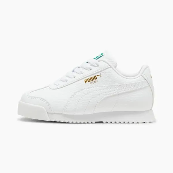 Puma Kids Roma 24 Standard Little 039 Sneakers Puma White 8211 Kids