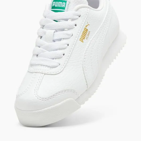 Puma Kids Roma 24 Standard Little 039 Sneakers Puma White 8211 Kids