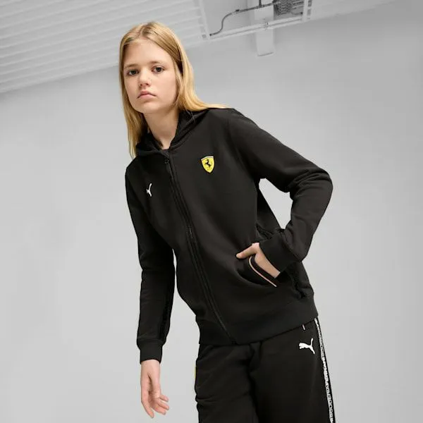 Puma Kids Scuderia Ferrari Race Big 039 Hoodie Puma Black 8211 Kids