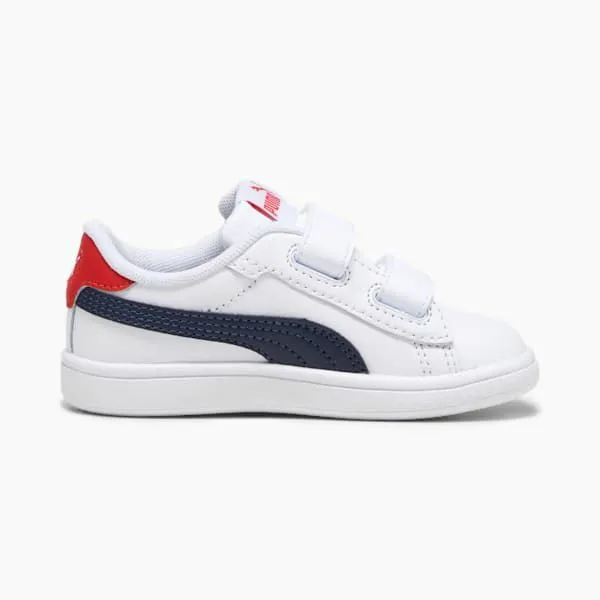 Puma Kids Smash 30 Leather Toddlers039 Alternate Closure Sneakers Puma Whitepuma Navyfor All Time Red 8211 Kids Puma Kids Smash 30 Leather Toddlers039 Alternate Closure Sneakers Puma Whitepuma Navyfor All Time Red 8211 Kids