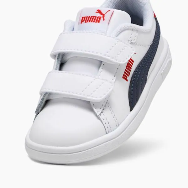Puma Kids Smash 30 Leather Toddlers039 Alternate Closure Sneakers Puma Whitepuma Navyfor All Time Red 8211 Kids Puma Kids Smash 30 Leather Toddlers039 Alternate Closure Sneakers Puma Whitepuma Navyfor All Time Red 8211 Kids