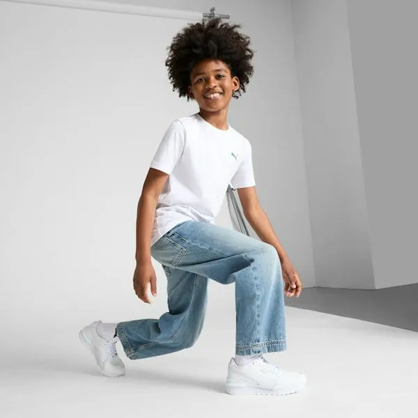 Puma Kids ST Runner V4 Leather Big 039 Sneakers Puma Whitecool Light Gray 8211 Kids Puma Kids ST Runner V4 Leather Big 039 Sneakers Puma Whitecool Light Gray 8211 Kids