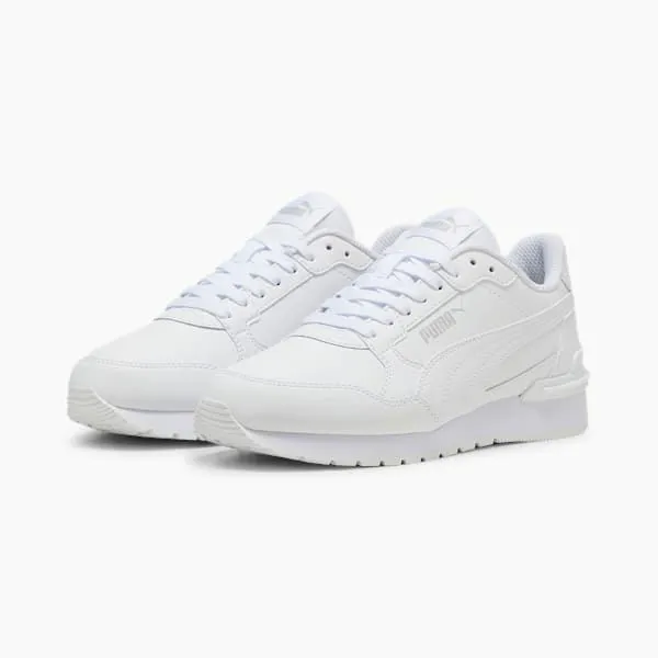 Puma Kids ST Runner V4 Leather Big 039 Sneakers Puma Whitecool Light Gray 8211 Kids Puma Kids ST Runner V4 Leather Big 039 Sneakers Puma Whitecool Light Gray 8211 Kids
