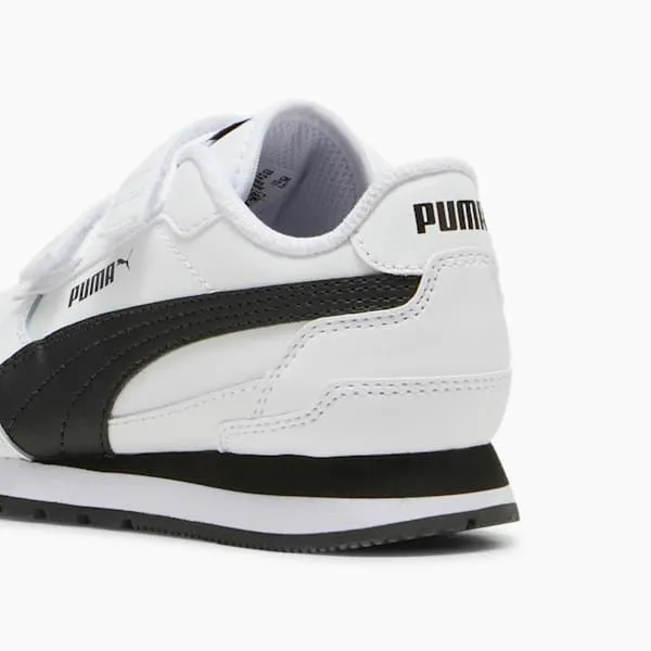 Puma Kids ST Runner V4 Leather Little 039 Alternate Closure Sneakers Puma Whitepuma Blackcast Iron 8211 Kids Puma Kids ST Runner V4 Leather Little 039 Alternate Closure Sneakers Puma Whitepuma Blackcast Iron 8211 Kids