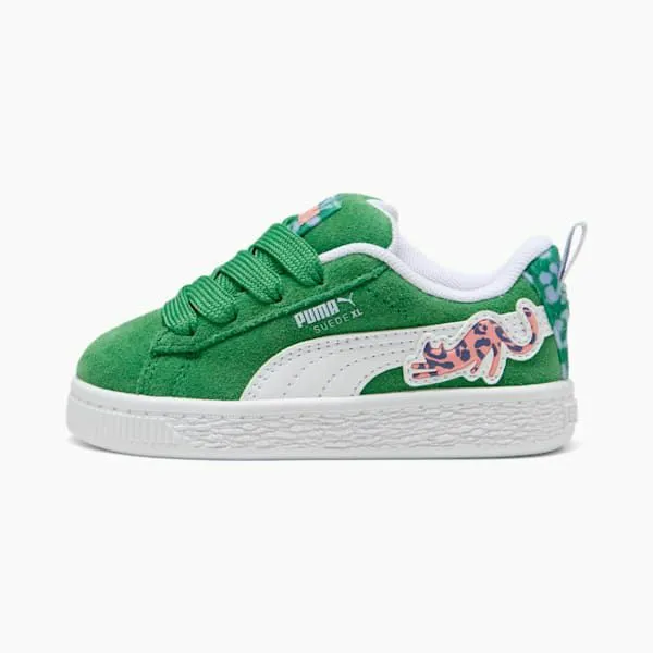 Puma Kids Suede XL Cats Club Toddlers039 Sneakers Archive Greenpuma White 8211 Kids Puma Kids Suede XL Cats Club Toddlers039 Sneakers Archive Greenpuma White 8211 Kids