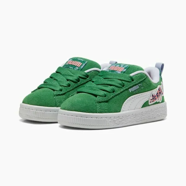 Puma Kids Suede XL Cats Club Toddlers039 Sneakers Archive Greenpuma White 8211 Kids Puma Kids Suede XL Cats Club Toddlers039 Sneakers Archive Greenpuma White 8211 Kids