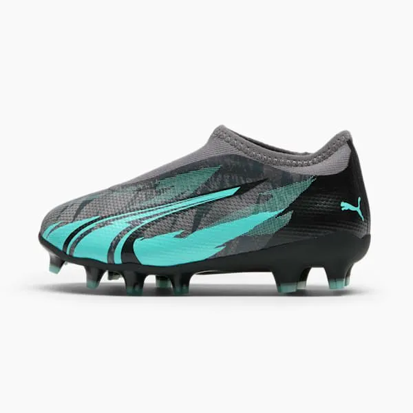 Puma Kids ULTRA MATCH RUSH 039 FirmArtificial Ground LL Soccer Cleats Strong Graypuma Whiteelektro Aqua 8211 Kids Puma Kids ULTRA MATCH RUSH 039 FirmArtificial Ground LL Soccer Cleats Strong Graypuma Whiteelektro Aqua 8211 Kids