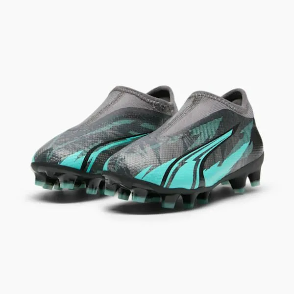 Puma Kids ULTRA MATCH RUSH 039 FirmArtificial Ground LL Soccer Cleats Strong Graypuma Whiteelektro Aqua 8211 Kids Puma Kids ULTRA MATCH RUSH 039 FirmArtificial Ground LL Soccer Cleats Strong Graypuma Whiteelektro Aqua 8211 Kids