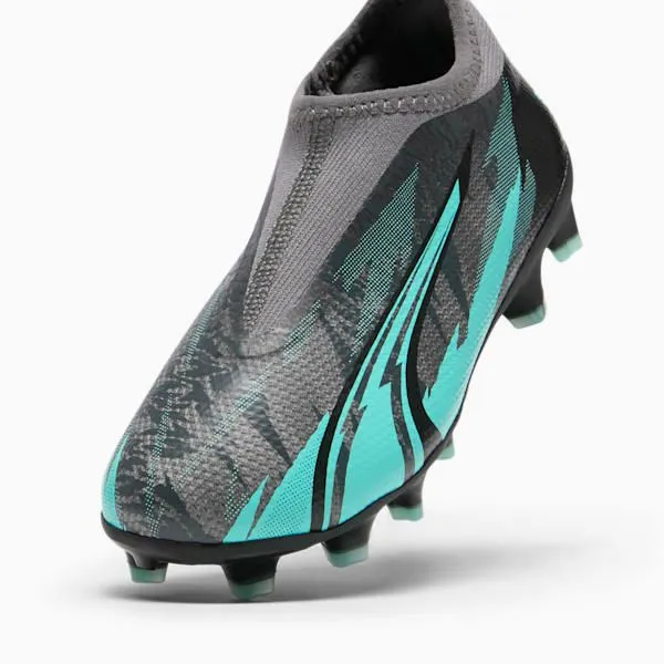 Puma Kids ULTRA MATCH RUSH 039 FirmArtificial Ground LL Soccer Cleats Strong Graypuma Whiteelektro Aqua 8211 Kids Puma Kids ULTRA MATCH RUSH 039 FirmArtificial Ground LL Soccer Cleats Strong Graypuma Whiteelektro Aqua 8211 Kids