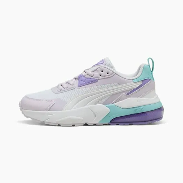 Puma Kids Vis2k Big 039 Sneakers Puma Whitepuma Whitelilac Frost 8211 Kids