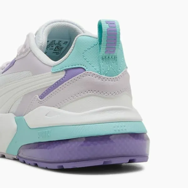 Puma Kids Vis2k Big 039 Sneakers Puma Whitepuma Whitelilac Frost 8211 Kids