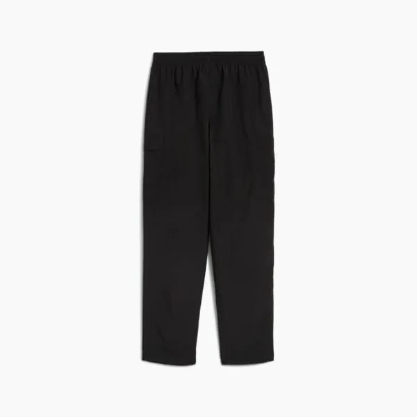 Puma Kids Wardrobe Essentials Big 039 Relaxed Woven Cargo Pants Puma Black 8211 Kids Puma Kids Wardrobe Essentials Big 039 Relaxed Woven Cargo Pants Puma Black 8211 Kids