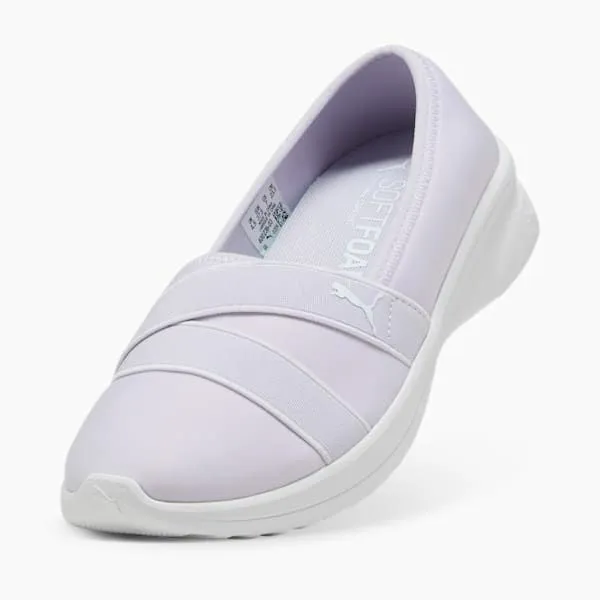 Puma Lifestyle Adelina 2 039s SlipOn Shoes Lilac Frostpuma White 8211 Women