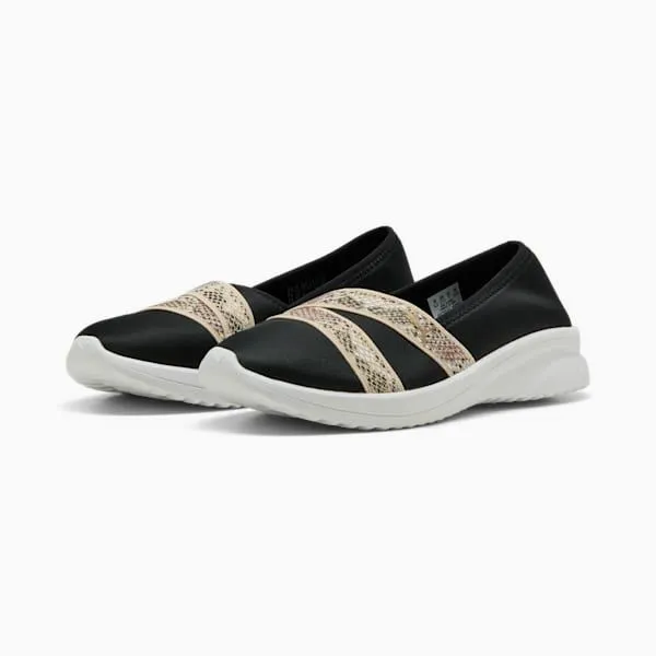 Puma Lifestyle Adelina 2 Snake Chic 039s SlipOn Shoes Puma Blackgold 8211 Women Puma Lifestyle Adelina 2 Snake Chic 039s SlipOn Shoes Puma Blackgold 8211 Women