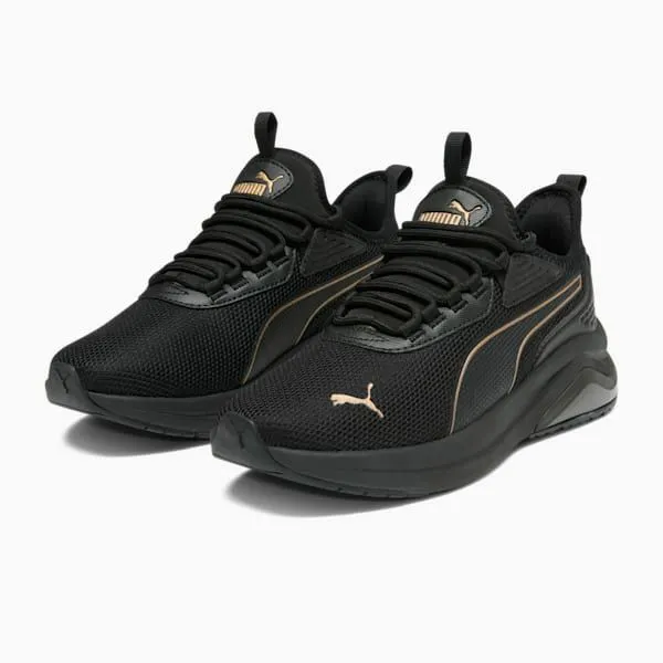 Puma Lifestyle Amplifier 039s Sneakers Puma Blackpuma Gold 8211 Women