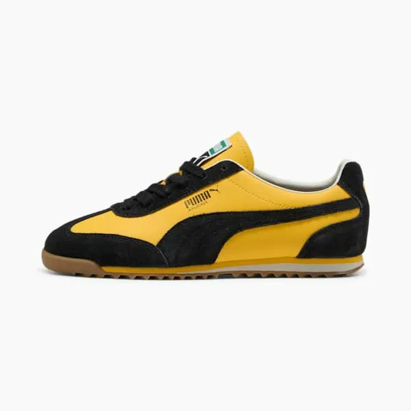 Puma Lifestyle Arizona Retro Sneakers Yellow Sizzlepuma Black 8211 Women