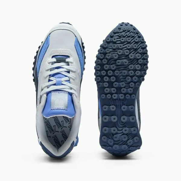 Puma Lifestyle Blktop Rider NYC 039s Sneakers Silver Mistclub Navyblue Skies 8211 Women Puma Lifestyle Blktop Rider NYC 039s Sneakers Silver Mistclub Navyblue Skies 8211 Women